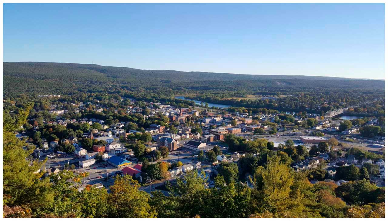 View of Port Jervis (Photo by Chris White from Mt. Abrams) View of Port Jervis (Photo by Chris White from Mt. Abrams)