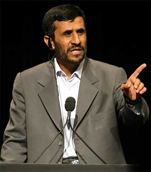 Mahmoud Ahmadinejad of Iran Mahmoud Ahmadinejad of Iran